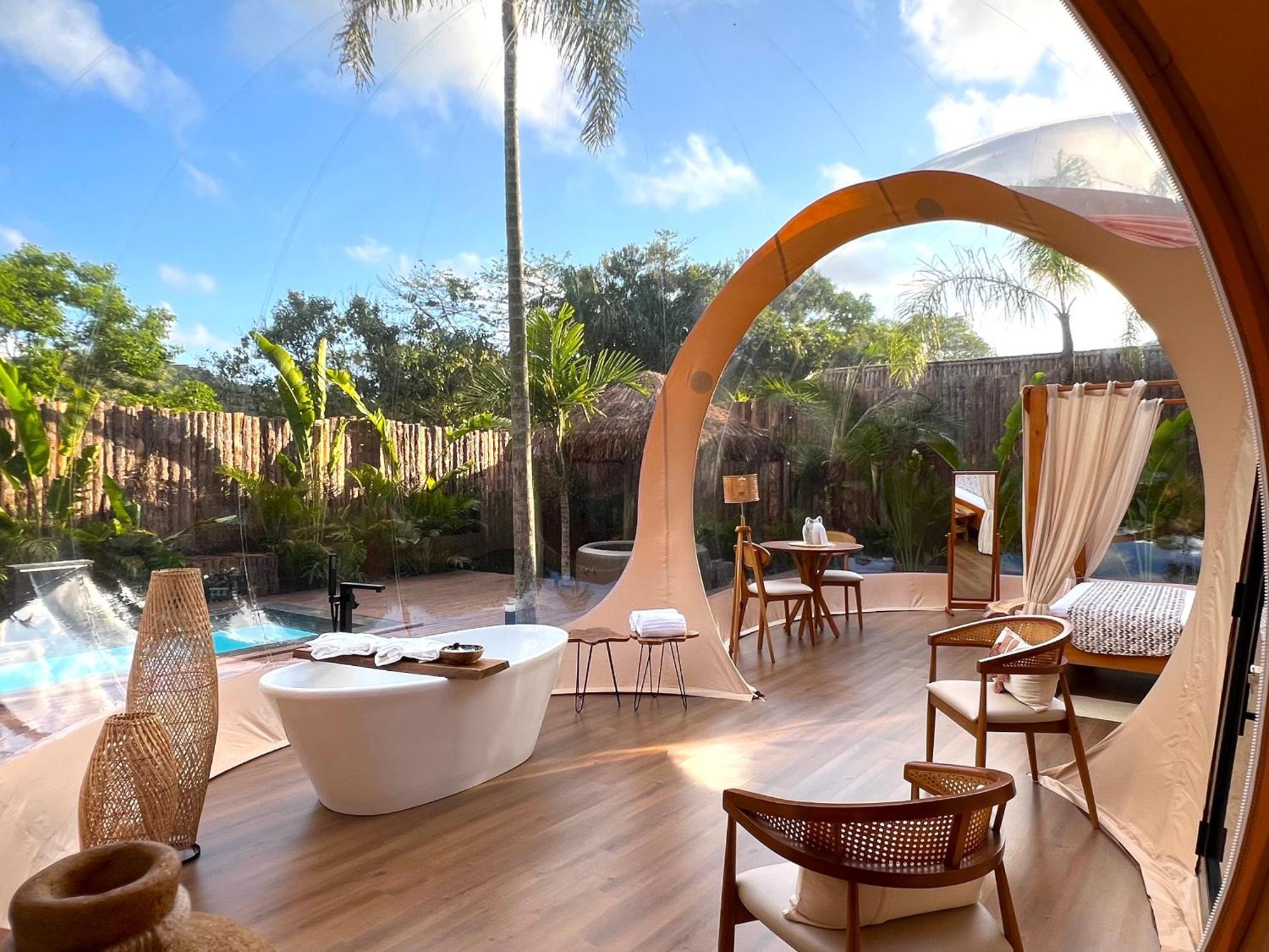 מלון Florianópolis Zion Bubble Glamping מראה חיצוני תמונה